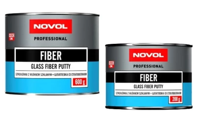 Шпатлевка со стекловолокном Novol Fiber