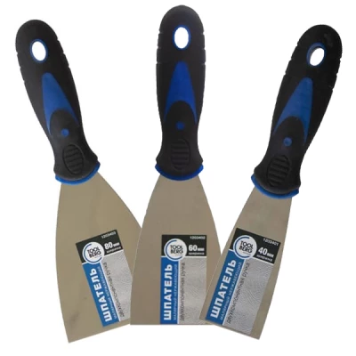 Шпатель малярный, двухк. ручка, Китай