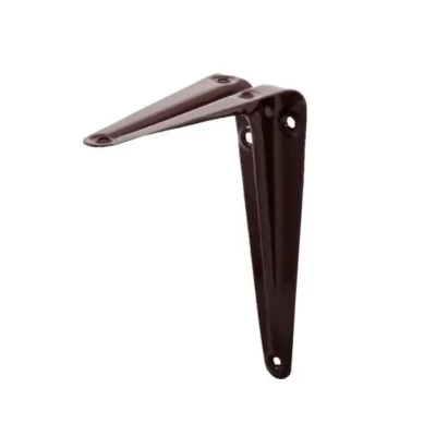 Кронштейн полочный, коричневый