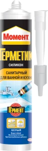 Герметик Момент силик. санит. д/ванной и кухни (белый)