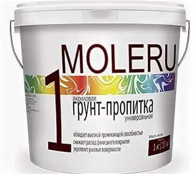 Грунт-пропитка Moleru1 акриловая универсальная