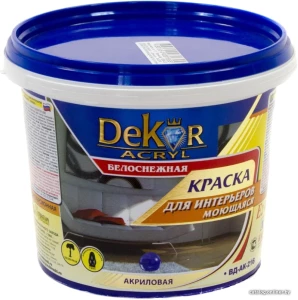 Краска ВД Декор Дом СТАНДАРТ для потолков