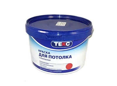Краска ВД Профи для потолков/для потолка СУПЕРБЕЛАЯ