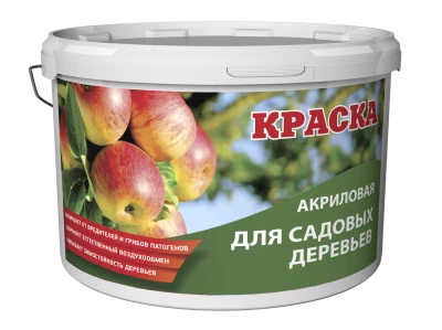 Краска для садовых деревьев акриловая Капитель