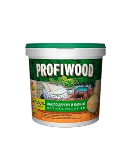 Лак по дереву и камню глянц. PROFIWOOD