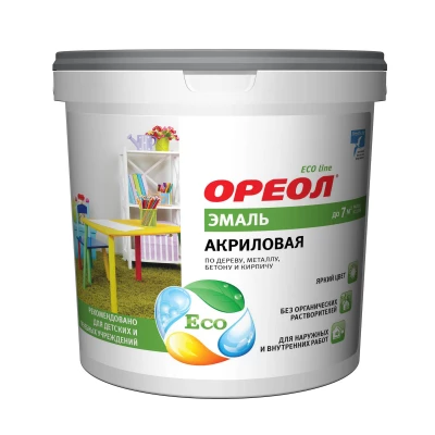 Эмаль ОРЕОЛ акриловая