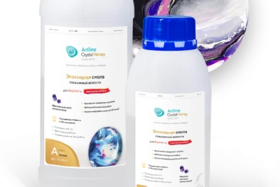 Эпоксидная смола Artline Honey epoxy — супер-вязкая (2-компонентная)