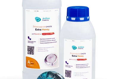Эпоксидная смола Artline Extra Honey epoxy — супер-вязкая (2-компонентная)